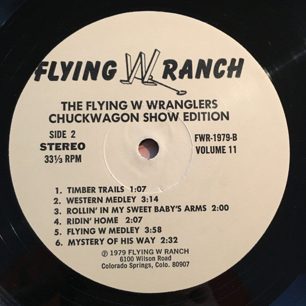 Flying W Wranglers - This is Flying W Country Vol 11 (VG+) (Vinyl LP)