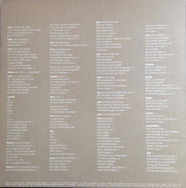 Cash, Johnny - Hello, I'm Johnny Cash (Vinyl, VG+) (Vinyl LP)