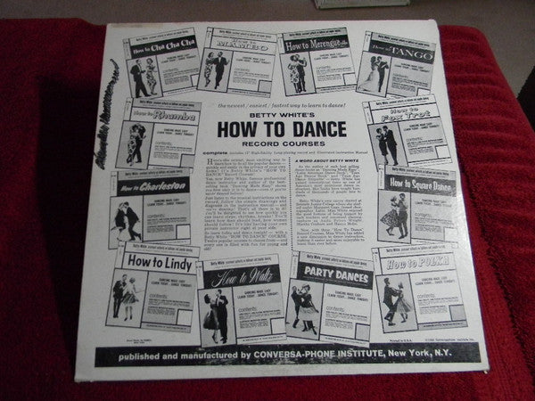 Betty White  - Party Dances (VG+) (Vinyl LP)