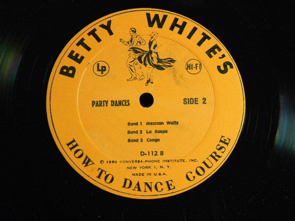 Betty White  - Party Dances (VG+) (Vinyl LP)