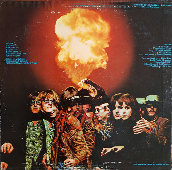 Jefferson Airplane - Crown Of Creation (VG) (Vinyl LP)