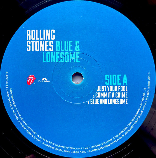 Rolling Stones - Blue & Lonesome (Vinyl, NM or M-) (Vinyl LP)