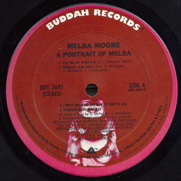 Moore, Melba - A Portrait Of Melba (VG+) (Vinyl LP)