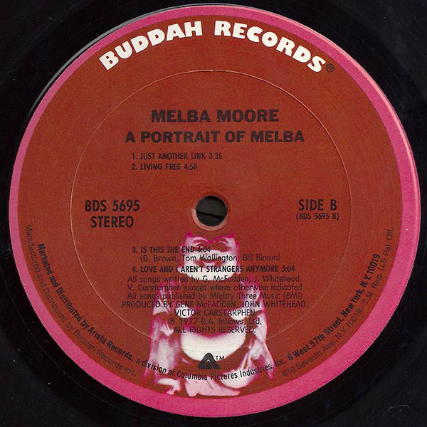 Moore, Melba - A Portrait Of Melba (VG+) (Vinyl LP)