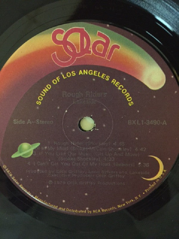 Lakeside - Rough Riders (Vinyl, G+) (Vinyl LP)