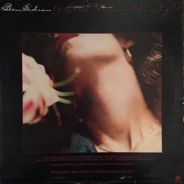 Sidran, Ben - A Little Kiss In The Night (VG+) (Vinyl LP)