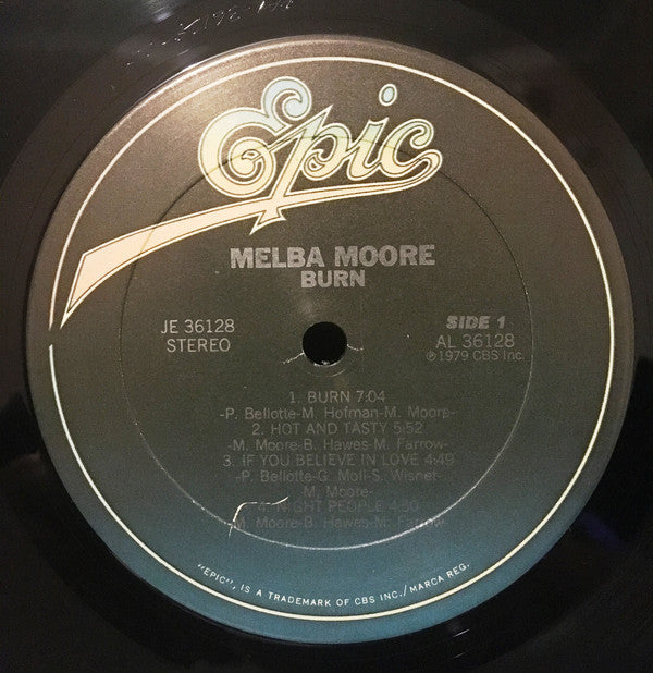 Moore, Melba - Burn (VG+) (Vinyl LP)