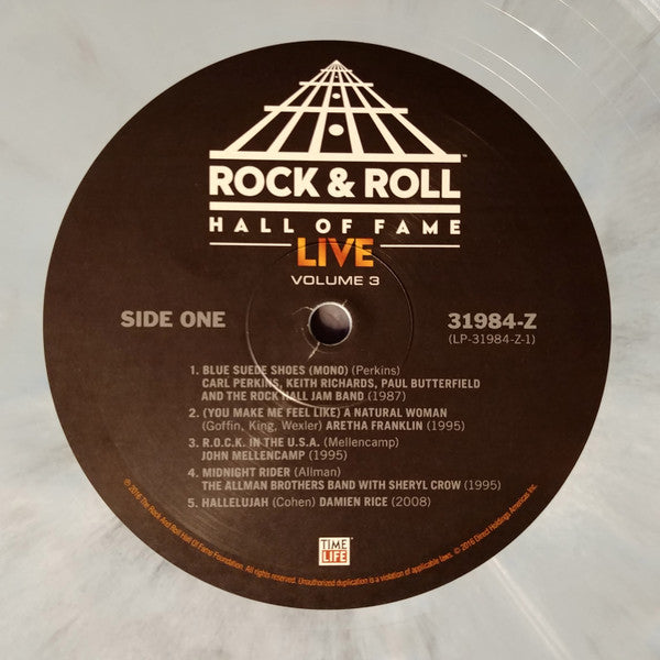 Various - Rock And Roll Hall Of Fame Live: Volume 3 (VG+) (Vinyl LP)