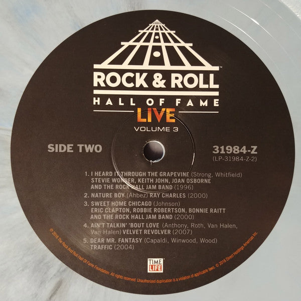 Various - Rock And Roll Hall Of Fame Live: Volume 3 (VG+) (Vinyl LP)