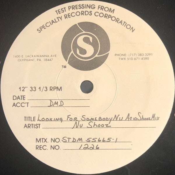 Nu Shooz - Are You Lookin' For Somebody Nu (VG) (Vinyl LP)