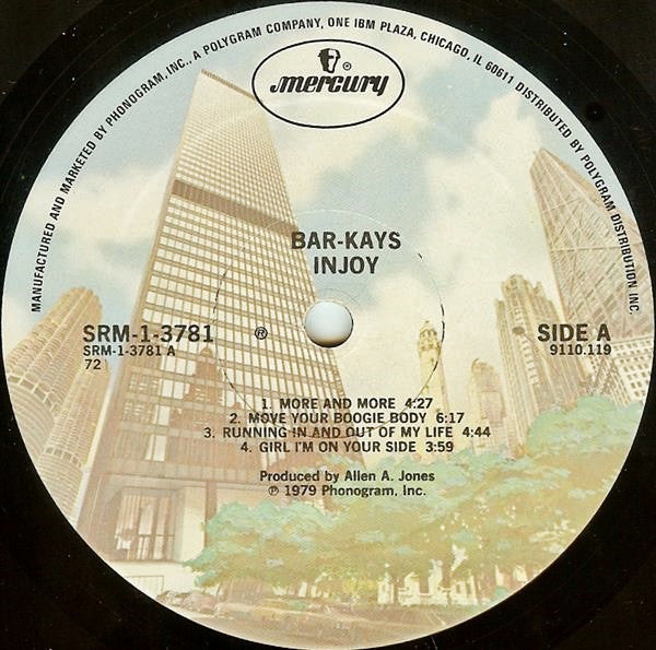 Bar-Kays - Injoy (VG) (Vinyl LP)