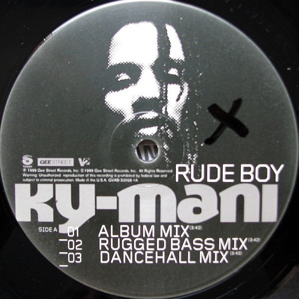 Ky-Mani - Rude Boy (VG+) (Vinyl LP)