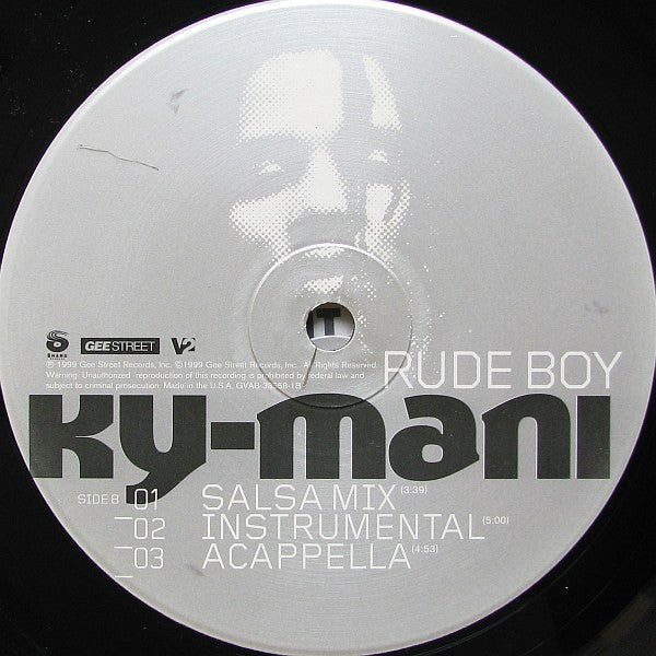 Ky-Mani - Rude Boy (VG+) (Vinyl LP)