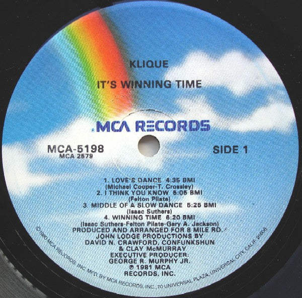 Klique - It's Winning Time (VG+) (Vinyl LP)