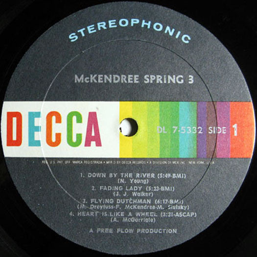 McKendree Spring - 3 (VG) (Vinyl LP)
