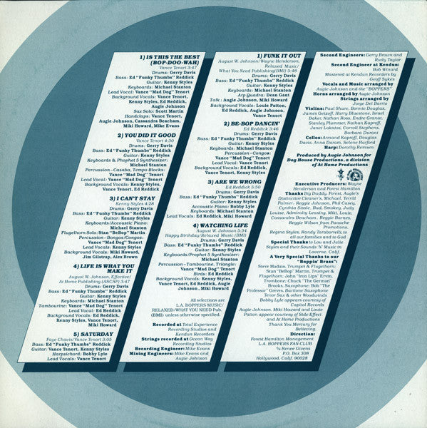 L.A. Boppers - L.A. Boppers (VG) (Vinyl LP)