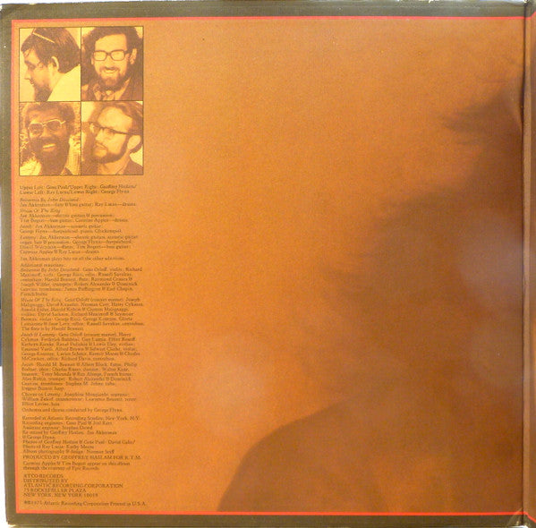 Akkerman, Jan - Tabernakel (VG+) (Vinyl LP)