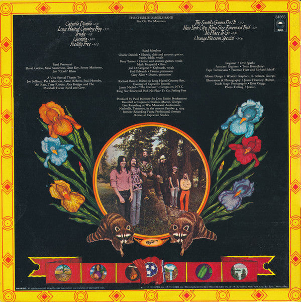 Charlie Daniels Band - Fire On The Mountain (Vinyl, VG+) (Vinyl LP)