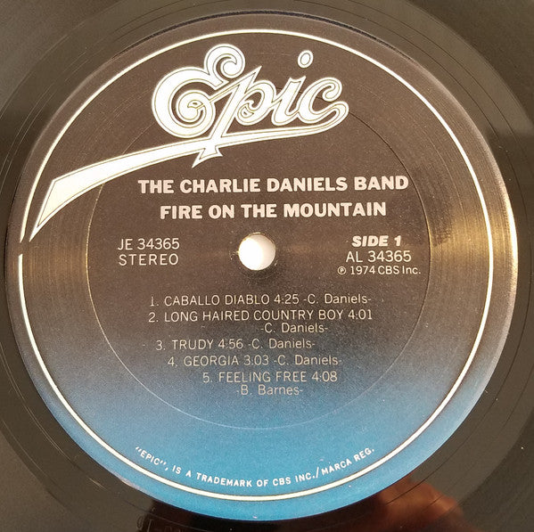 Charlie Daniels Band - Fire On The Mountain (Vinyl, VG+) (Vinyl LP)