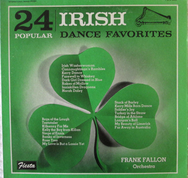 Fallon, Frank Orchestra - 24 Popular Irish Dance Favorites (VG) (Vinyl LP)
