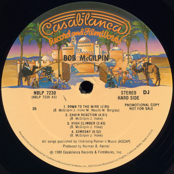 McGilpin, Bob - Bob McGilpin (Vinyl, VG+) (Vinyl LP)