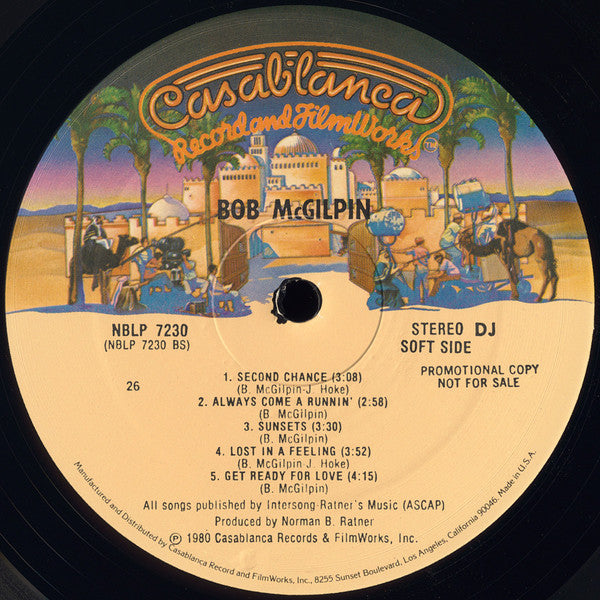 McGilpin, Bob - Bob McGilpin (Vinyl, VG+) (Vinyl LP)