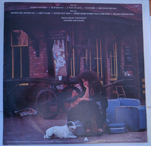 Manchester, Melissa - Help Is On The Way (VG+) (Vinyl LP)