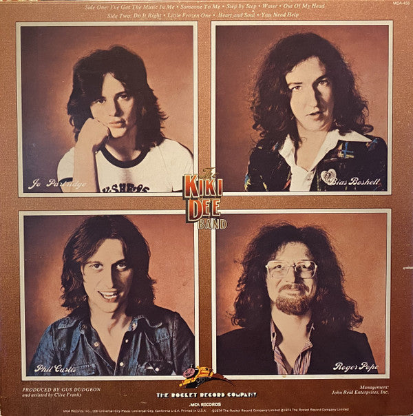 Dee, Kiki Band - I've Got The Music In Me (VG+) (Vinyl LP)