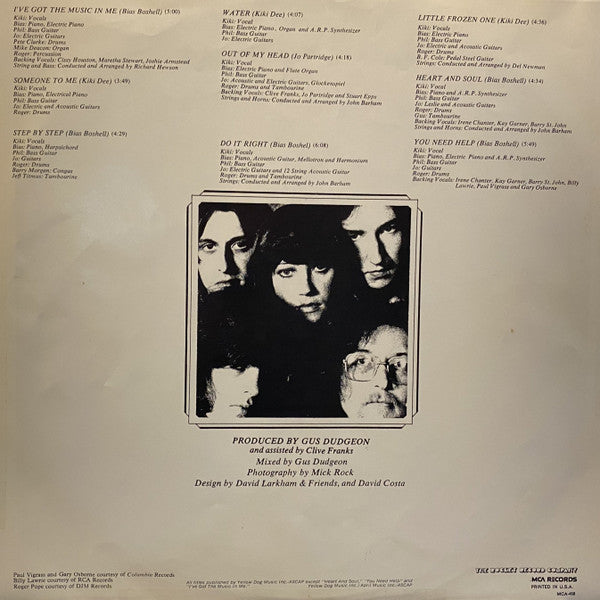 Dee, Kiki Band - I've Got The Music In Me (VG+) (Vinyl LP)