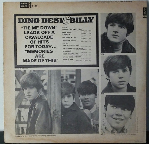 Dino, Desi & Billy - Memories Are Made Of This (VG+) (Vinyl LP)