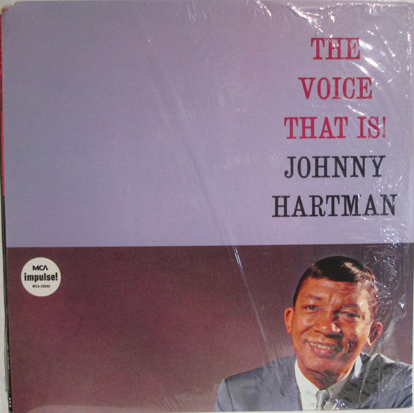 Hartman, Johnny - The Voice That Is! (Vinyl, VG+) (Vinyl LP)