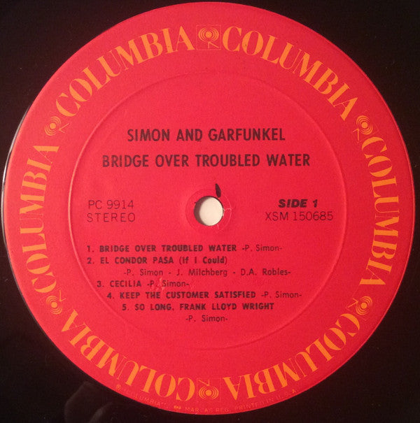 Simon And Garfunkel - Bridge Over Troubled Water (Vinyl, VG+) (Vinyl LP)