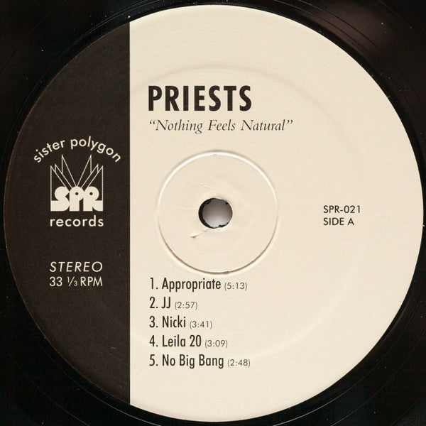 Priests  - Nothing Feels Natural (NM or M-) (Vinyl LP)