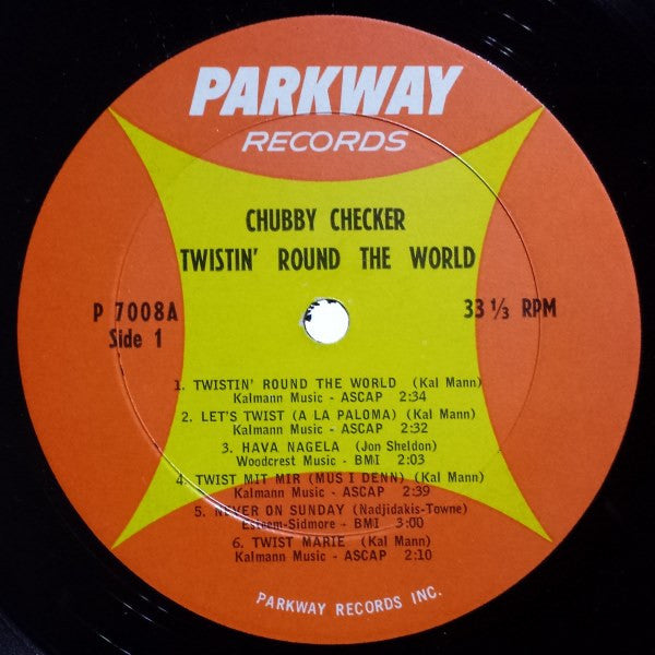 Checker, Chubby - Twistin' Round The World (Vinyl, VG) (Vinyl LP)