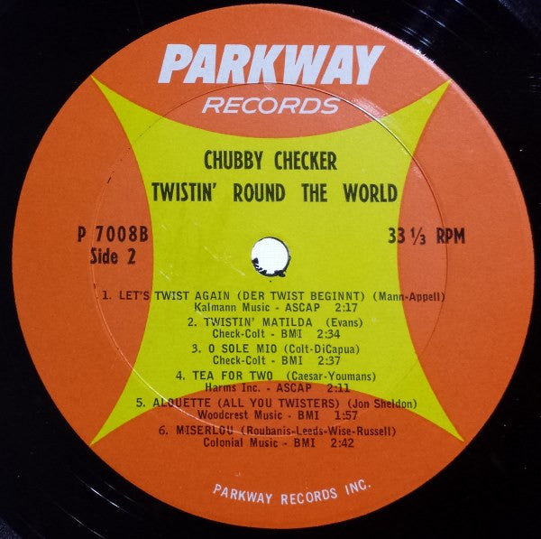 Checker, Chubby - Twistin' Round The World (Vinyl, VG) (Vinyl LP)