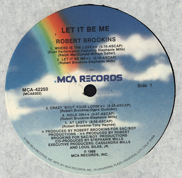 Brookins, Robert - Let It Be Me (VG+) (Vinyl LP)