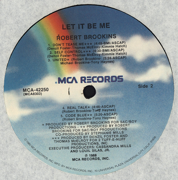 Brookins, Robert - Let It Be Me (VG+) (Vinyl LP)