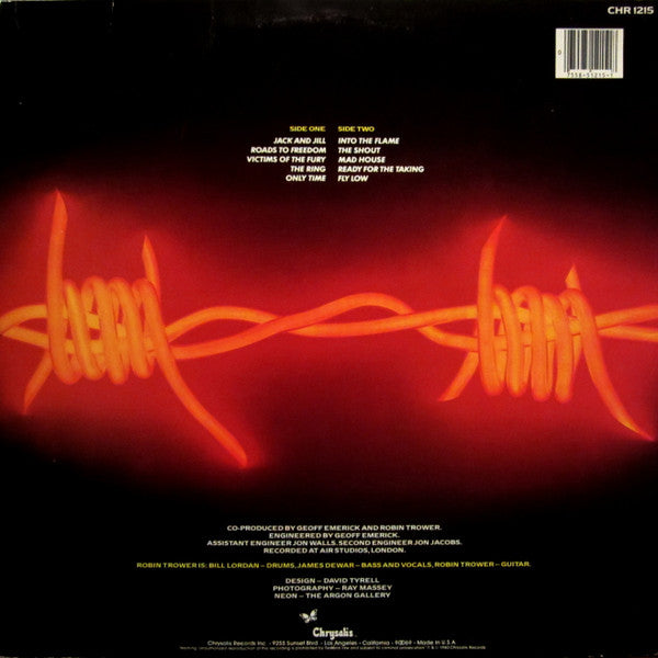 Trower, Robin - Victims Of The Fury (NM or M-) (Vinyl LP)