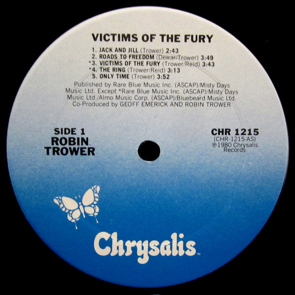 Trower, Robin - Victims Of The Fury (NM or M-) (Vinyl LP)