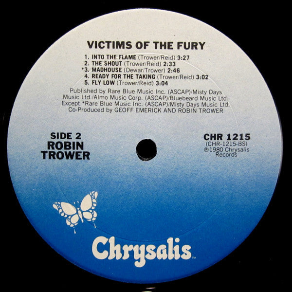 Trower, Robin - Victims Of The Fury (NM or M-) (Vinyl LP)
