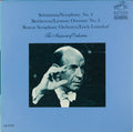 Schumann / Beethoven / Boston Symphony Orchestra / Erich Leinsdorf -  Symphony No. 4 / Leonore Overture No. 3 (Vinyl, VG) (Vinyl LP)