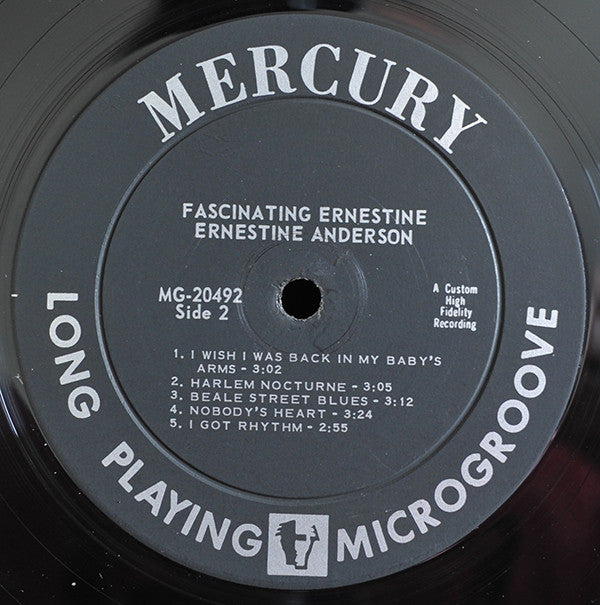 Anderson, Ernestine - The Fascinating Ernestine (Vinyl, NM or M-) (Vinyl LP)