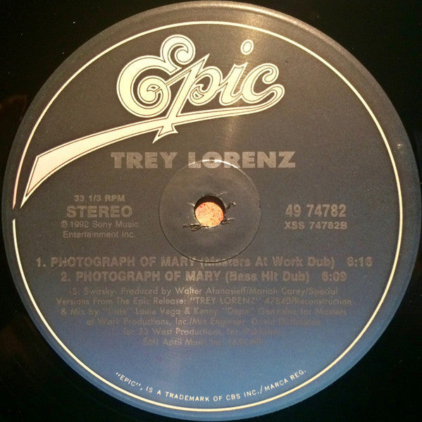 Lorenz, Trey - Photograph Of Mary (VG+) (Vinyl LP)