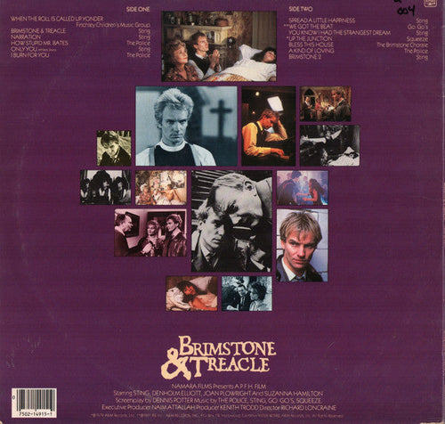 Brimstone & Treacle (Original Soundtrack Album) (VG+) (Vinyl LP)