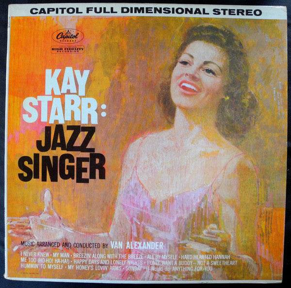 Starr, Kay - Kay Starr: Jazz Singer (VG+) (Vinyl LP)