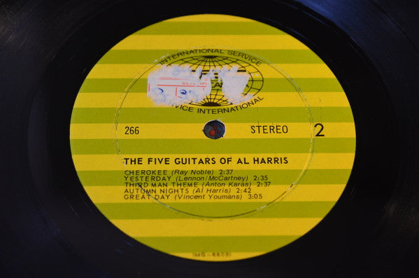 Read, Alex with Al Harris - And His Tin Pan Alley Cats/ The 5 Guitars of (VG+) (Vinyl LP)