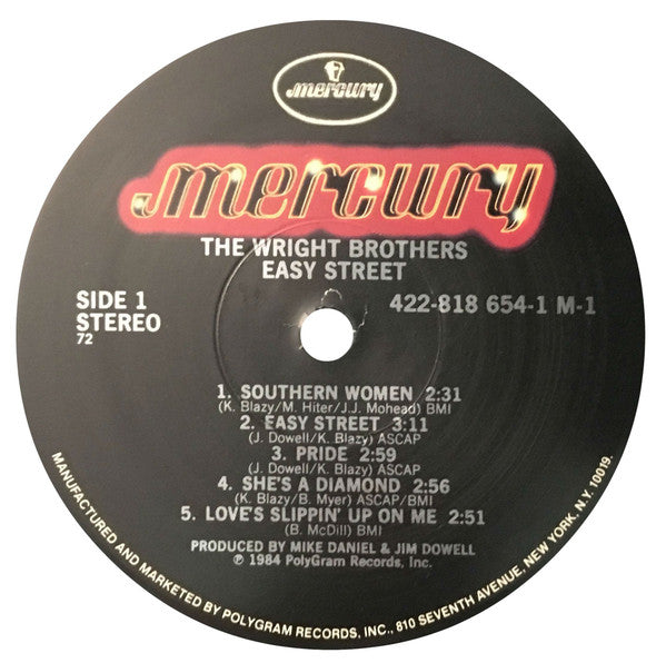 Wright Brothers  - Easy Street (Vinyl, VG+) (Vinyl LP)