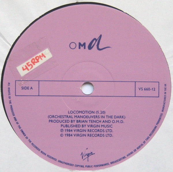 Orchestral Manoeuvres In The Dark - Locomotion (VG) (Vinyl LP)