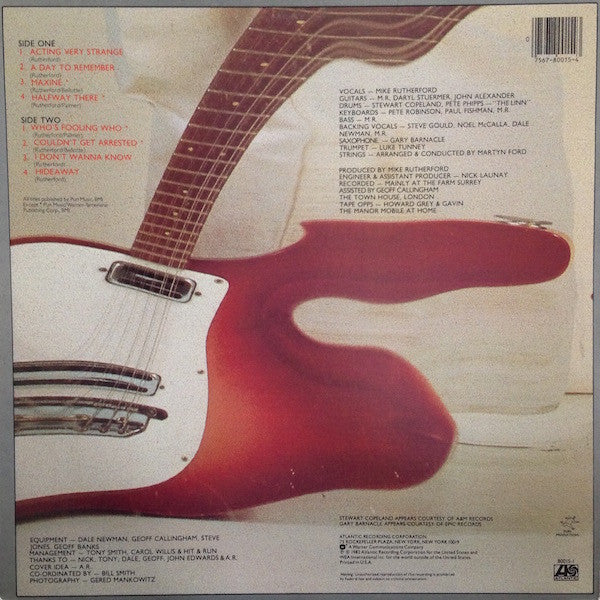 Rutherford, Mike - Acting Very Strange (VG+) (Vinyl LP)