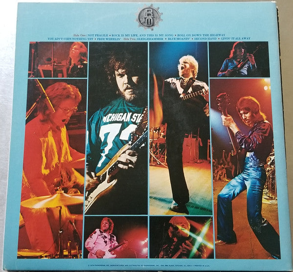Bachman-Turner Overdrive - Not Fragile (Vinyl, VG+) (Vinyl LP)